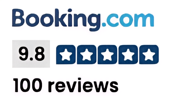 Booking reviews badge