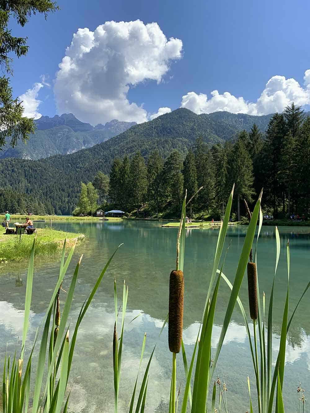 Calalzo lago sportivo pesca